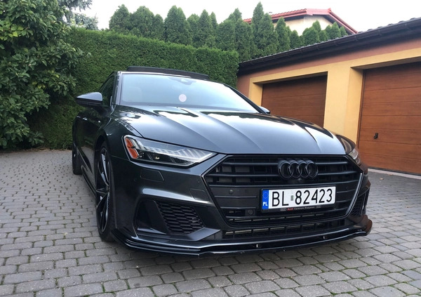 Audi A7 cena 218000 przebieg: 87000, rok produkcji 2019 z Łomża małe 379